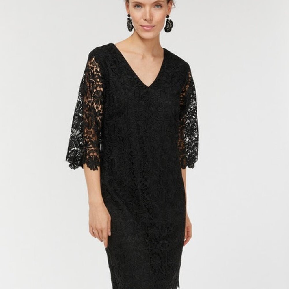 Black Lace Chico's Cocktail Dress - NWT
